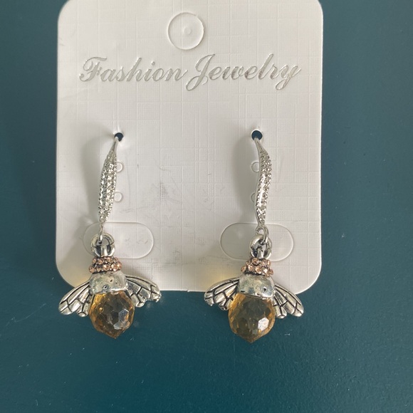 BEE Earrings and pin - Picture 4 of 6